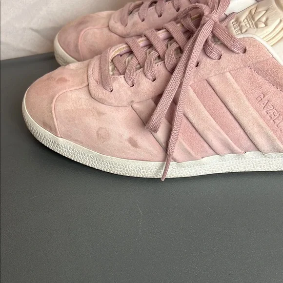 adidas gazelle Pink Suede Sneakers size 8.5 - Picture 5 of 13